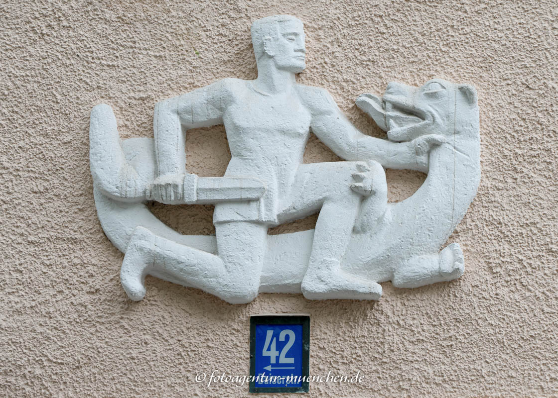 Drachentöter – Denkmal/Kunstwerk in München