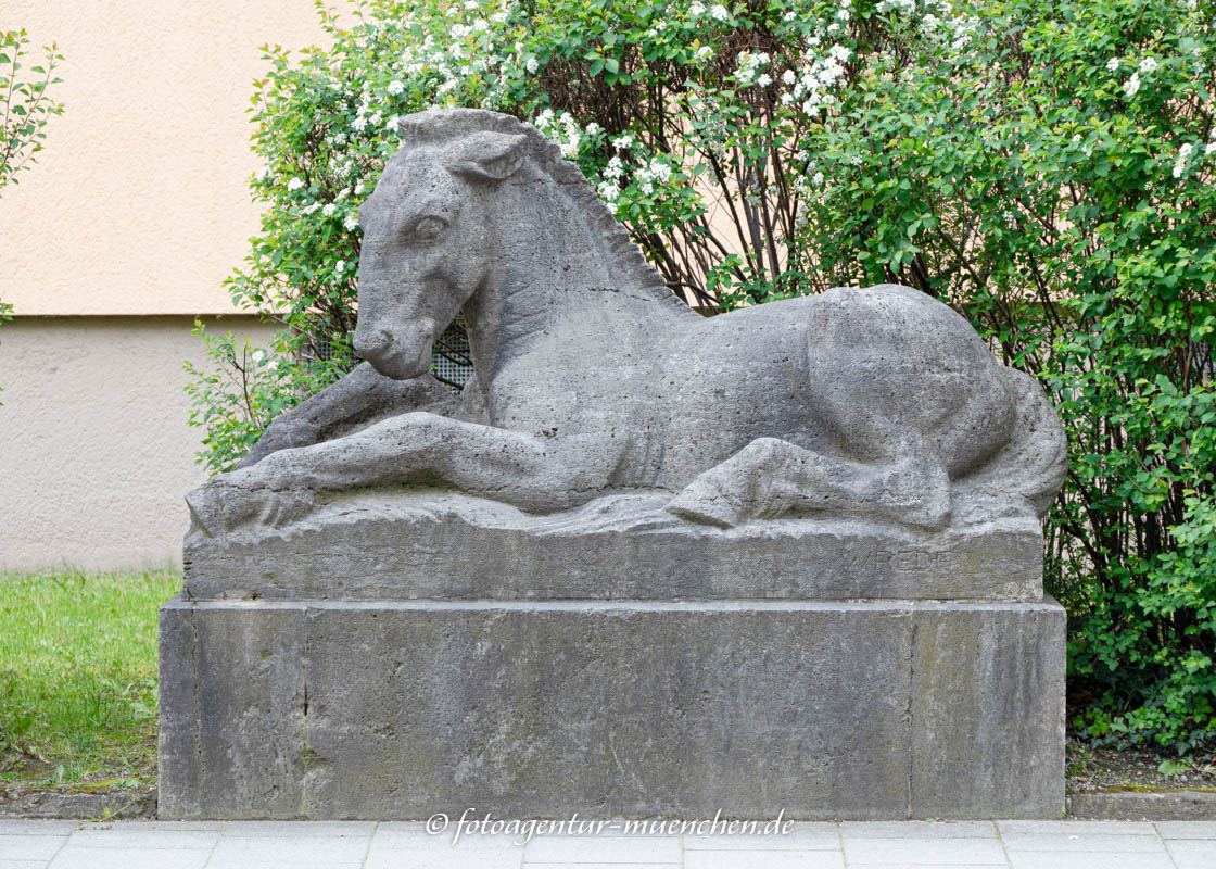 Fohlen - Wrede Christian – Denkmal/Kunstwerk in München