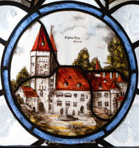 Gerhard Willhalm - Schloss Alzey - Hofansicht
