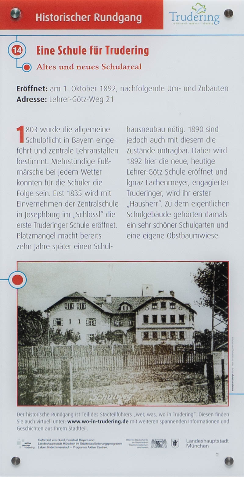 Eine Schule für Trudering