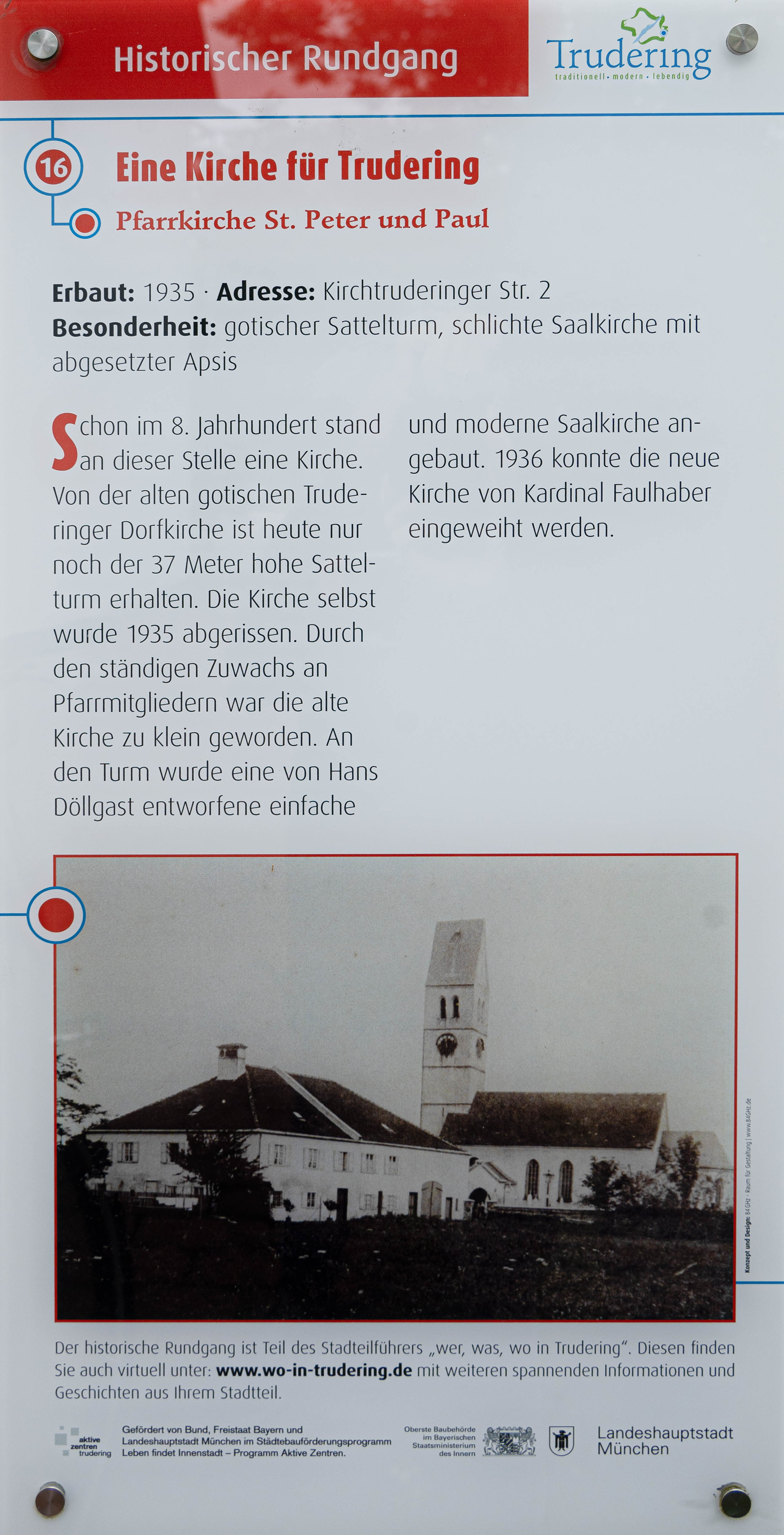 Eine Kirche für Trudering