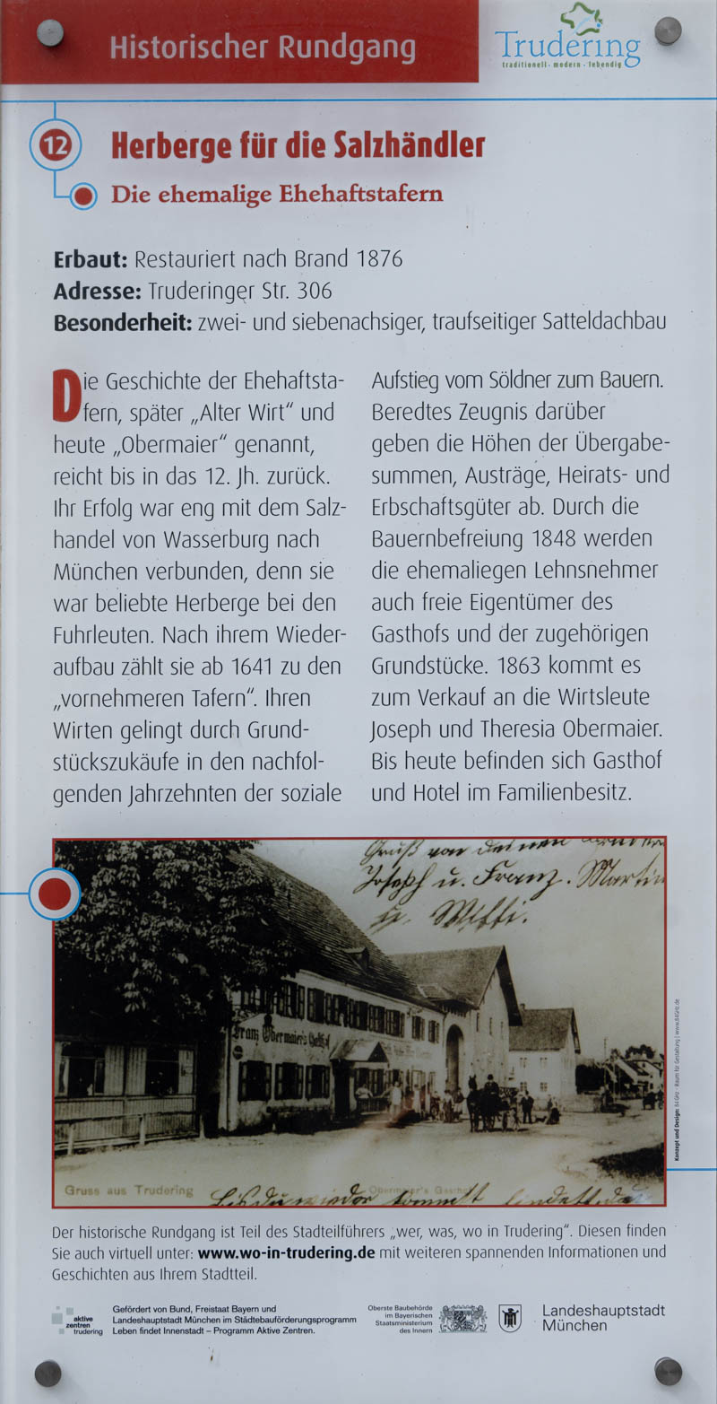 Herberge für die Salzhändler – Denkmal/Kunstwerk in München