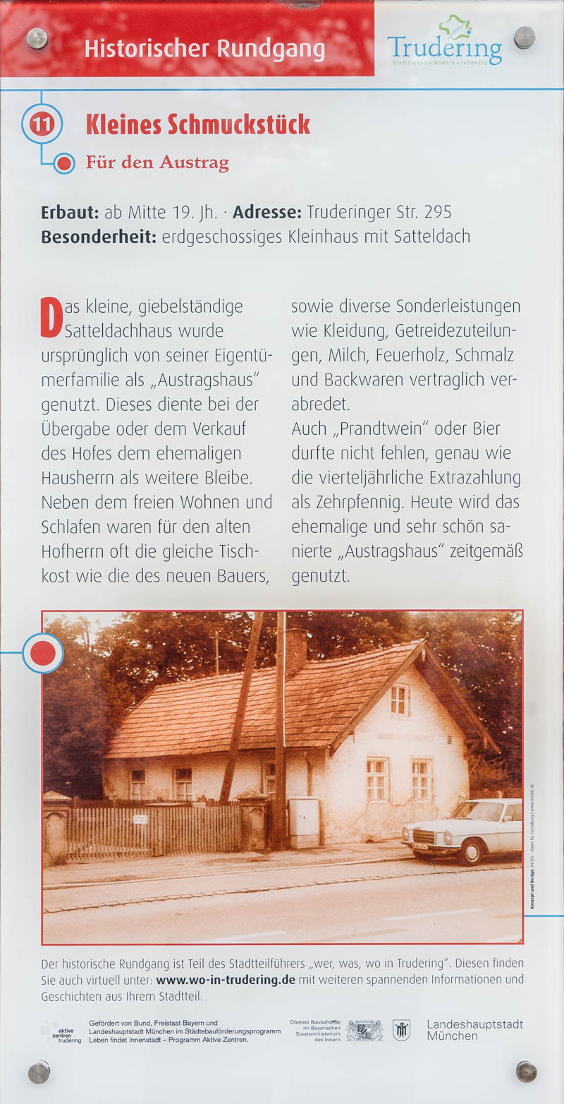 Kleines Schmuckstück – Denkmal/Kunstwerk in München