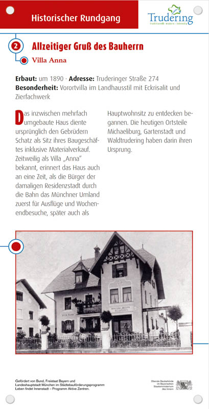 Villa Anna – Denkmal/Kunstwerk in München