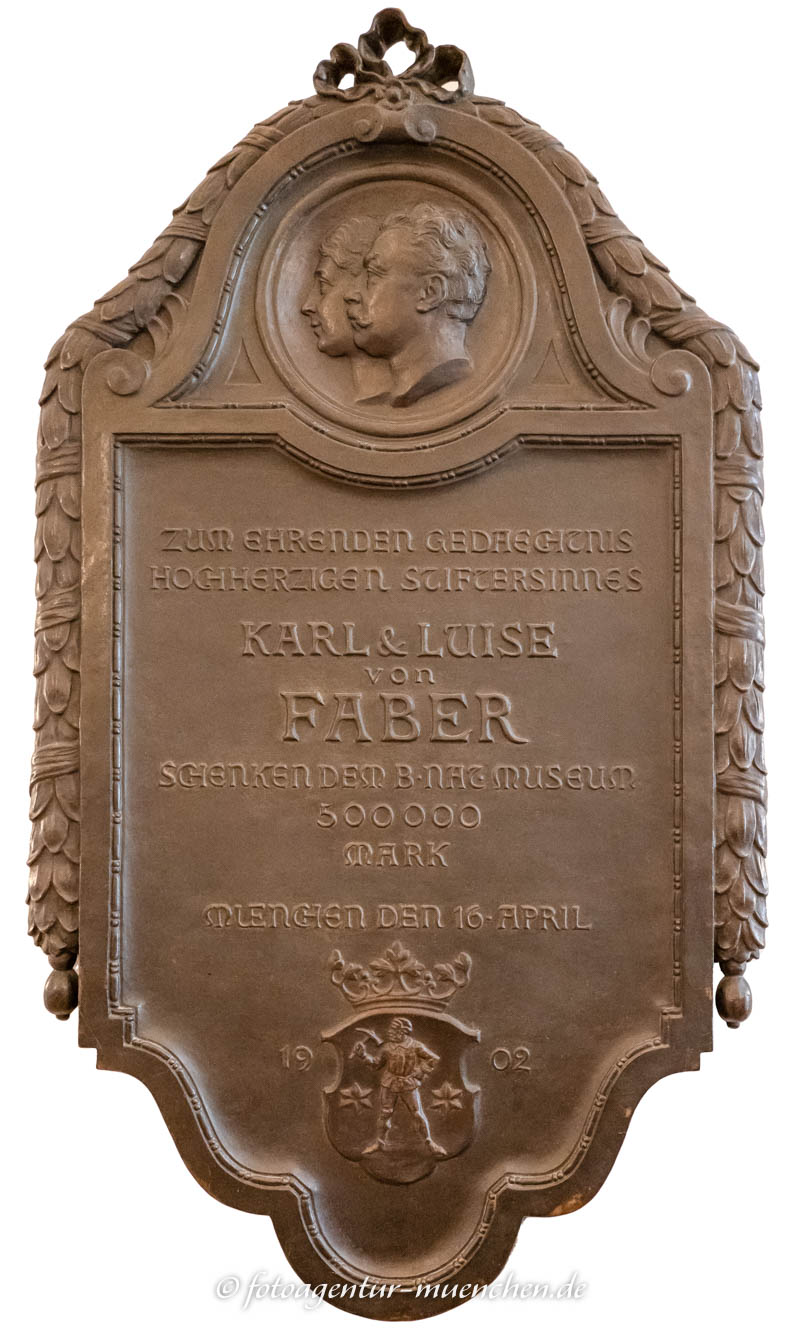 Gedenktafel - Karl & Luise von Faber - Kurz Erwin – Denkmal/Kunstwerk in München