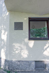 Gerhard Willhalm – Gedenktafel - Schrannen-Bauernhof