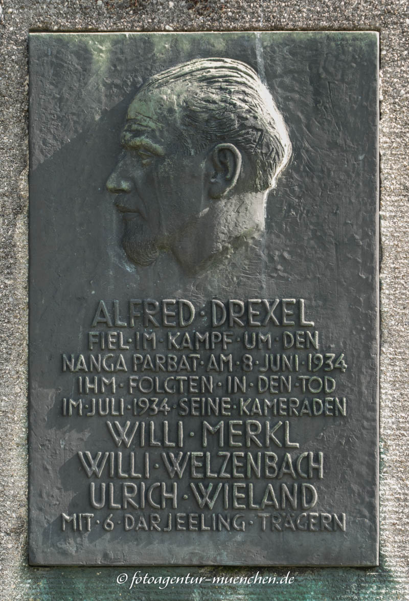 Alfred Drexel – Denkmal/Kunstwerk in München
