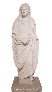 Togastatue des Augustus – Foto aus München