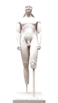 Kouros von Samos – Foto aus München