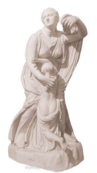 Niobe mit Tochter – Foto aus München