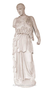 Athene mit der Kreuzband-Ägis – Foto aus München