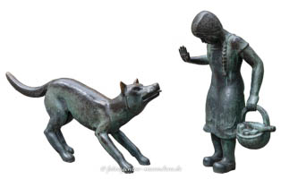 Rotkäppchen und der Wolf 1934