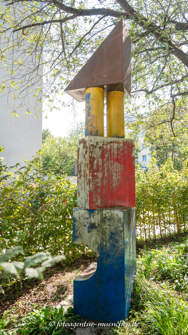 Bauklötze - Kappl Karl Heinz – Denkmal/Kunstwerk in München