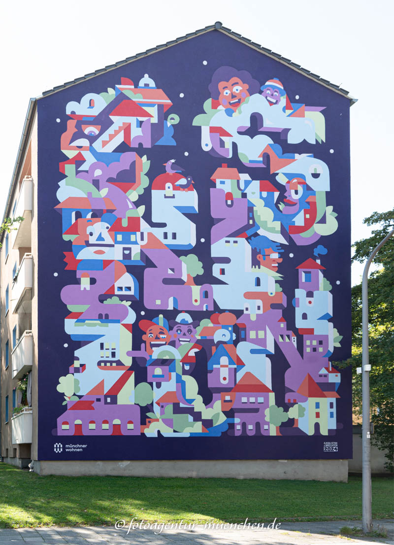 Fusion - Brechter Johannes, Kiss-Istok Armin – Denkmal/Kunstwerk in München