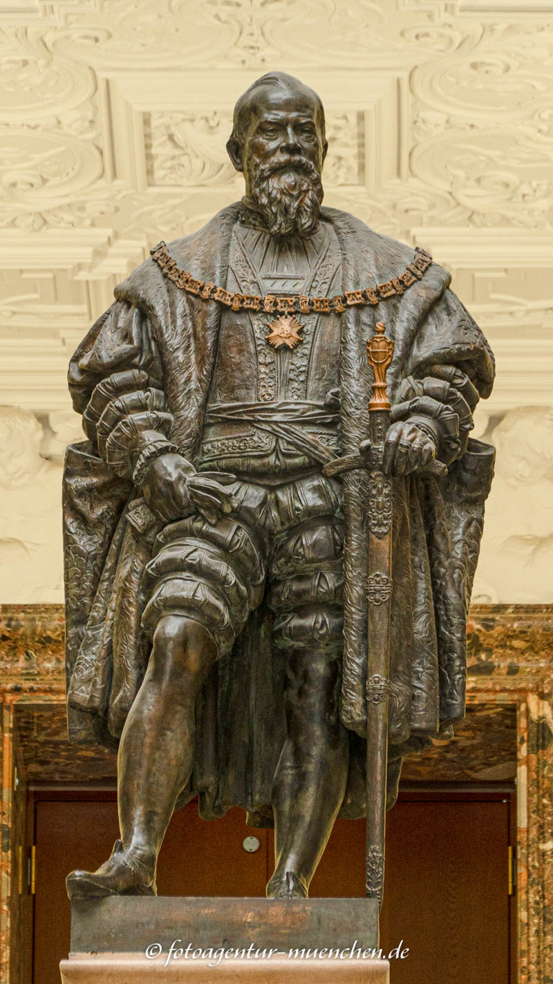 Standfigur - Prinzregent Liutpold - Rümann Wilhelm von – Denkmal/Kunstwerk in München