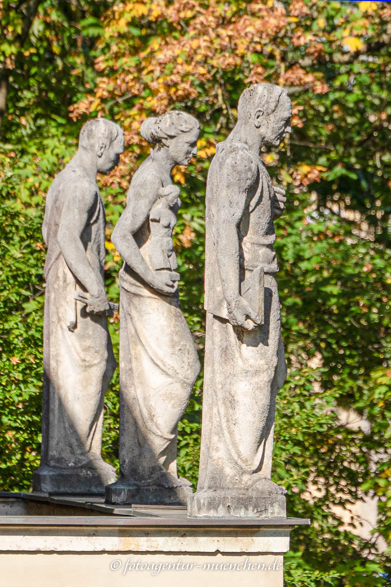 Skulpturen - Lenbachgarten – Denkmal/Kunstwerk in München
