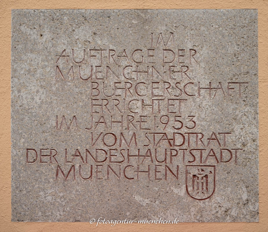 Gedenktafel – Denkmal/Kunstwerk in München