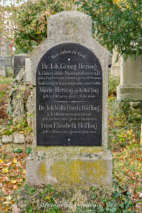Grab von Johann Herzog