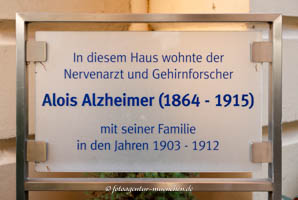Denkmal: Alois Alzheimer