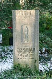Gerhard Willhalm – Grab - Edmund Leukert