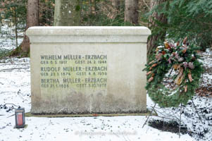 Gerhard Willhalm – Grab - Rudolf Müller-Erzbach