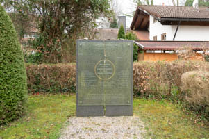 Gerhard Willhalm – Mahnmal Tutzing