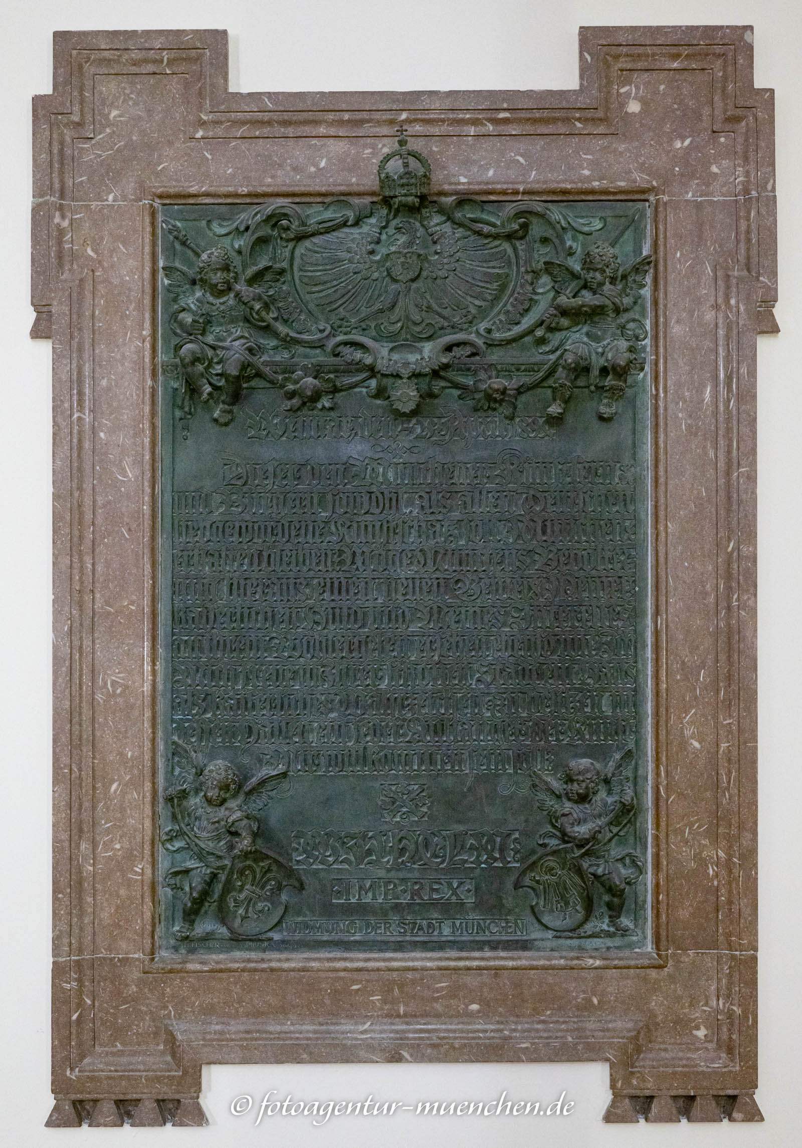 Sammlung Schack - Gedenktafel