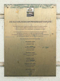 Die Kulturlinden am Prinzregentenplatz