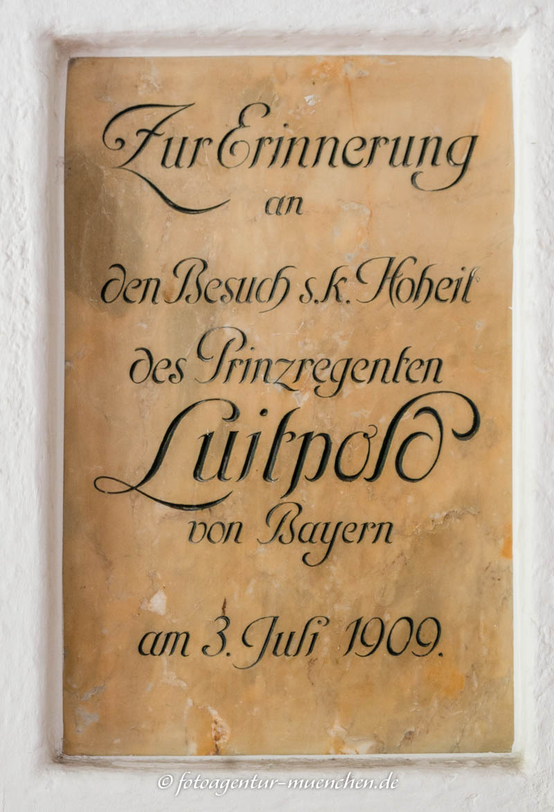 Besuch des Prinzregenten beim MTV 1879 – Denkmal/Kunstwerk in München