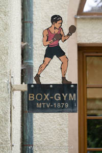 Gerhard Willhalm – Nasenschild - Turnverein MTV 1879 - Boxer