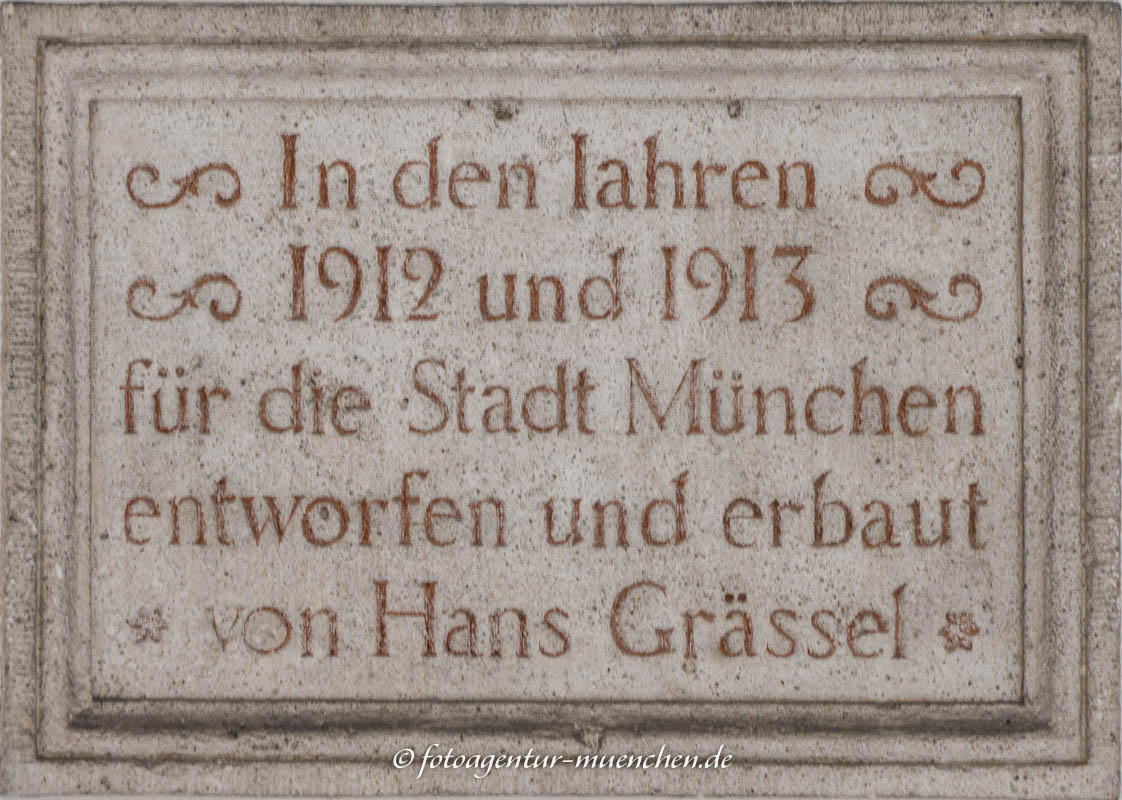 Gedenktafel - Hans Grässel – Denkmal/Kunstwerk in München