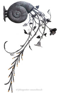 Nasenschild - Blumen, die leben
