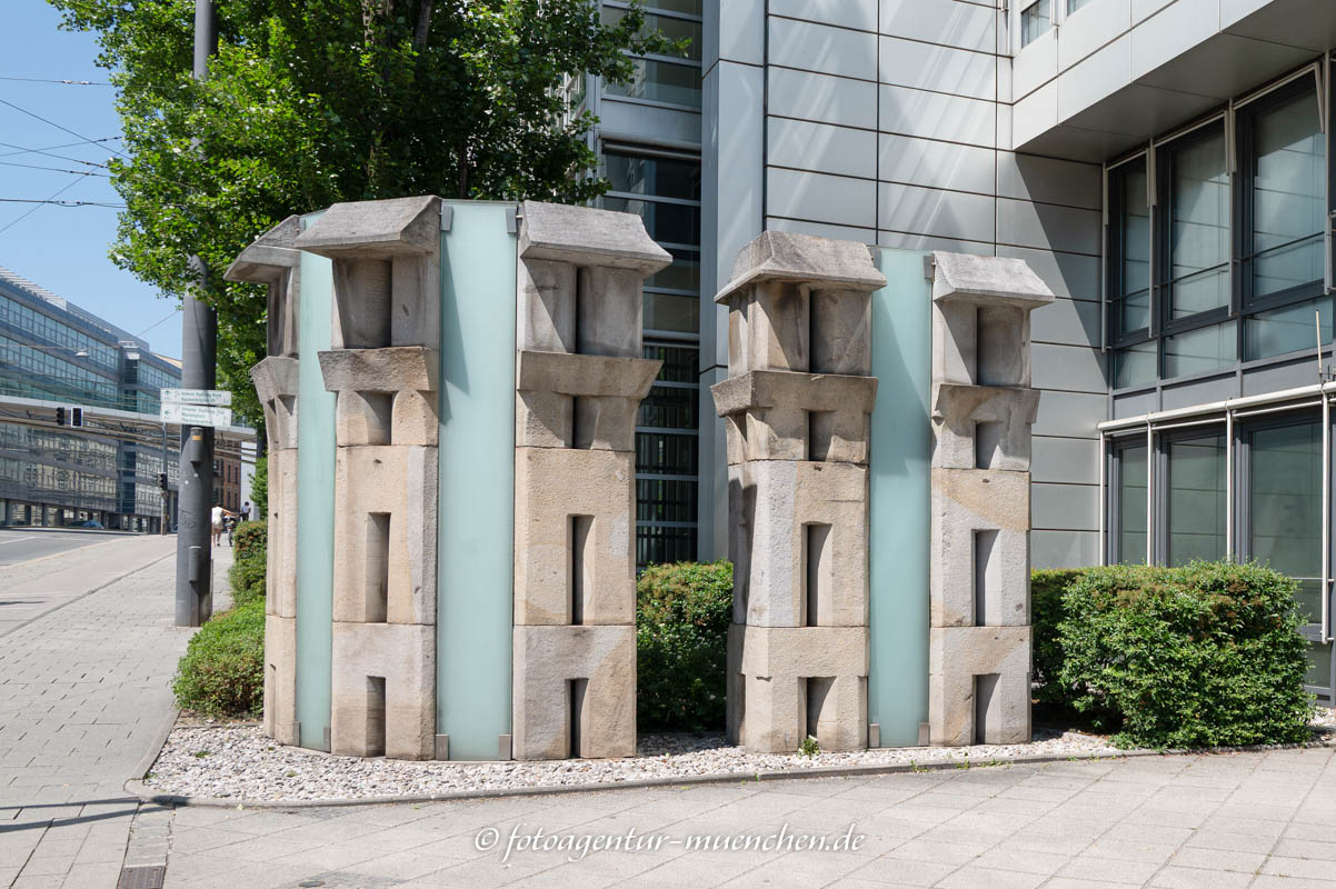 Da un Evelpiuma - Monachesi Sante – Denkmal/Kunstwerk in München