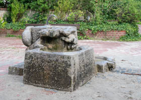 Hasenbrunnen in Miesbacher Platz, München