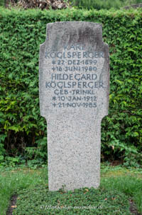 Gerhard Willhalm – Grab - Karl Köglsperger