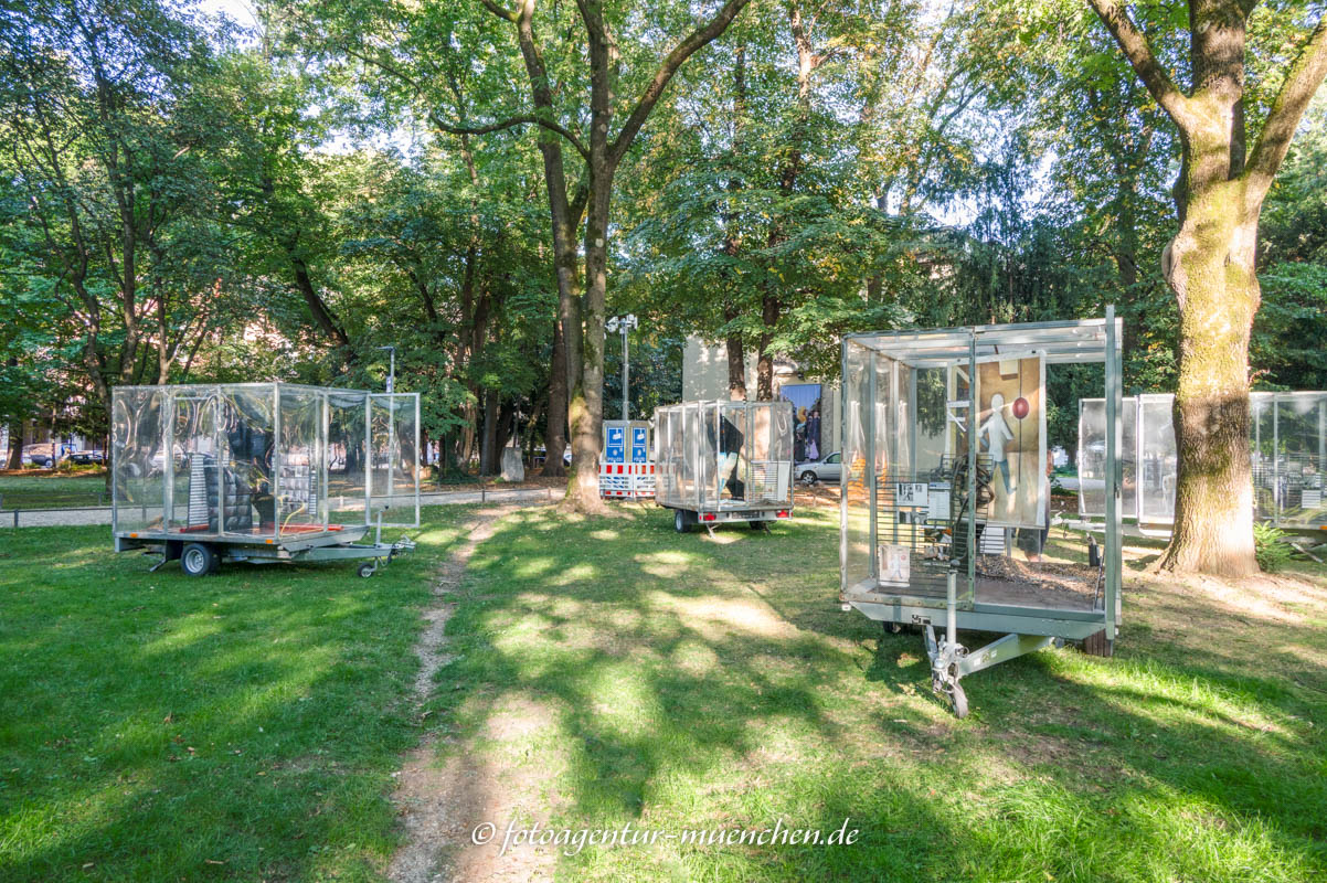 Syntopian Vagabond - Rotsch Michaela, Fadhel Kadir – Denkmal/Kunstwerk in München