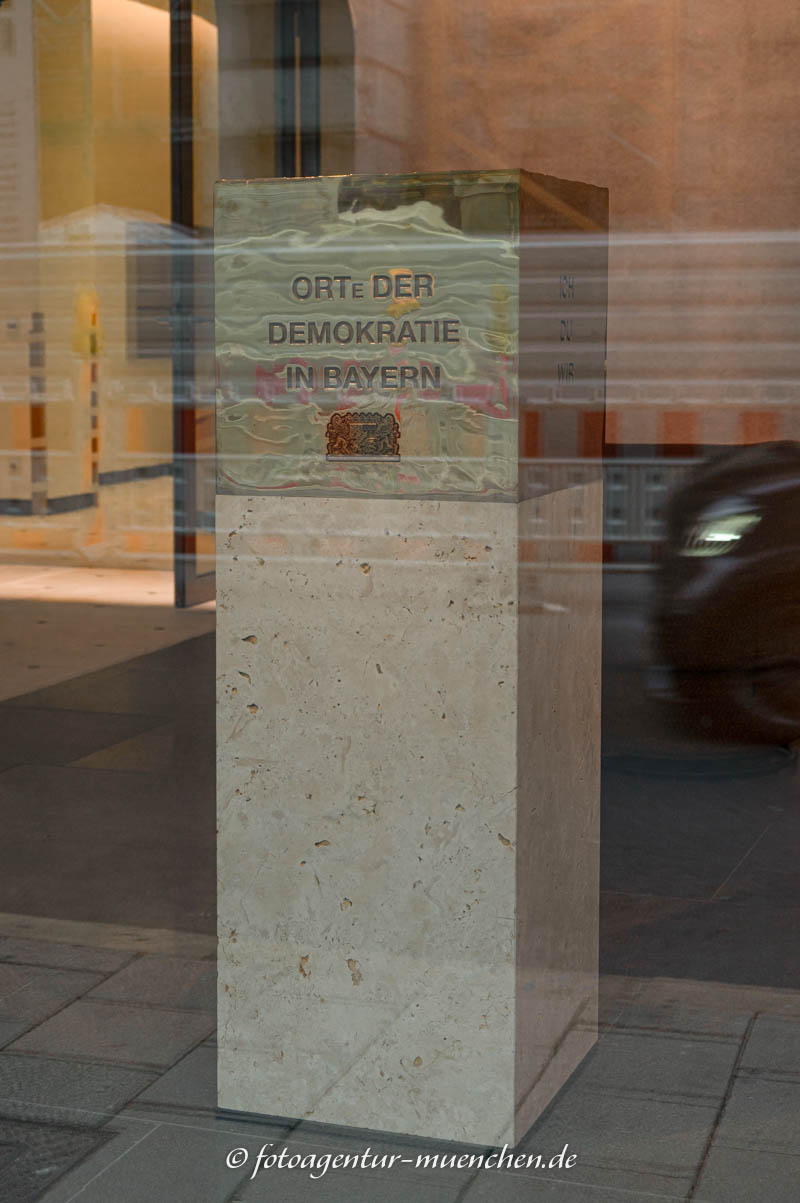 Orte der Demokratie - Prannerstraße – Denkmal/Kunstwerk in München