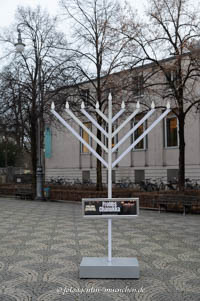 Gerhard Willhalm – Chanukka Leuchter - Prinzregentenplatz