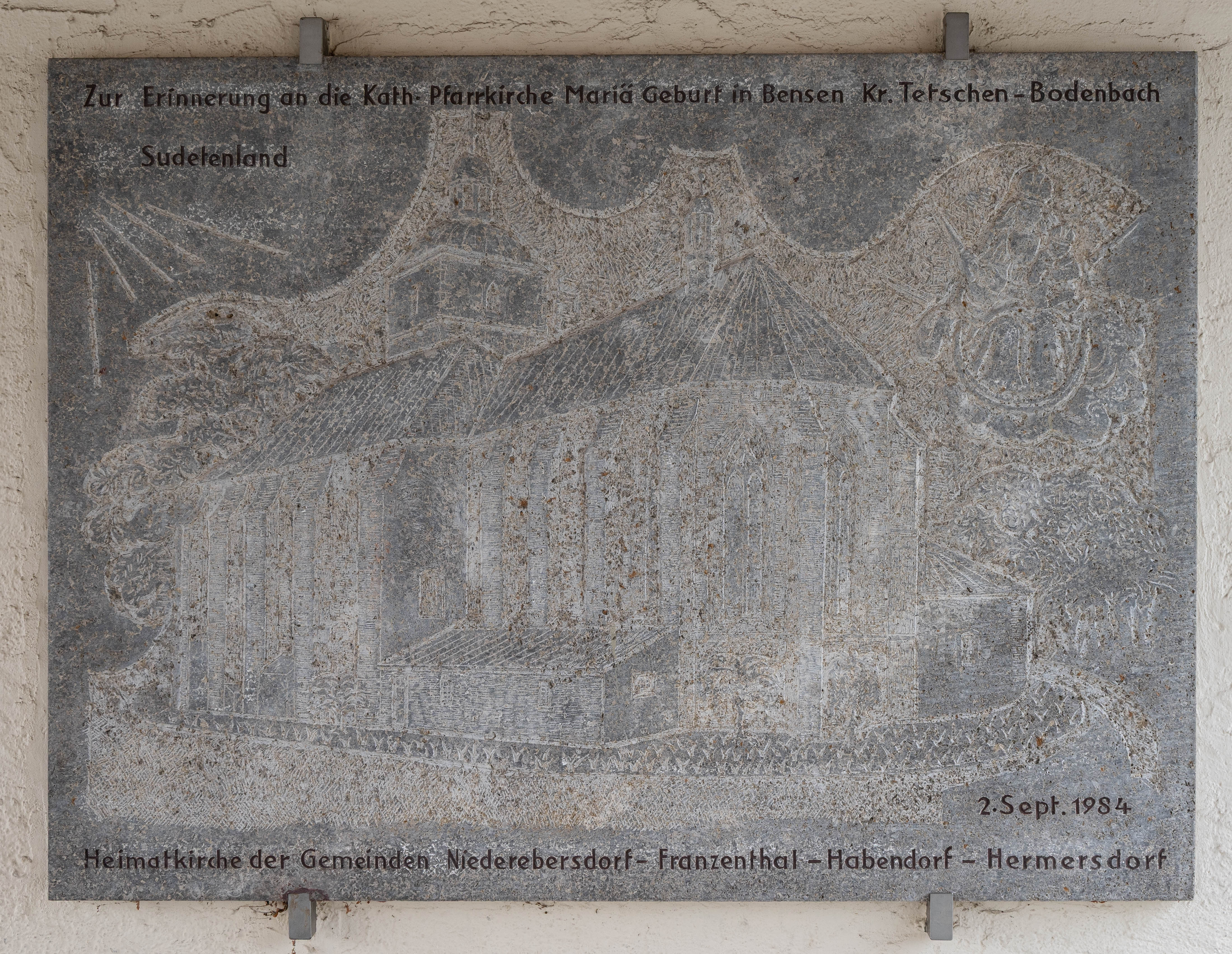 Vertrieben-Gedenktafel