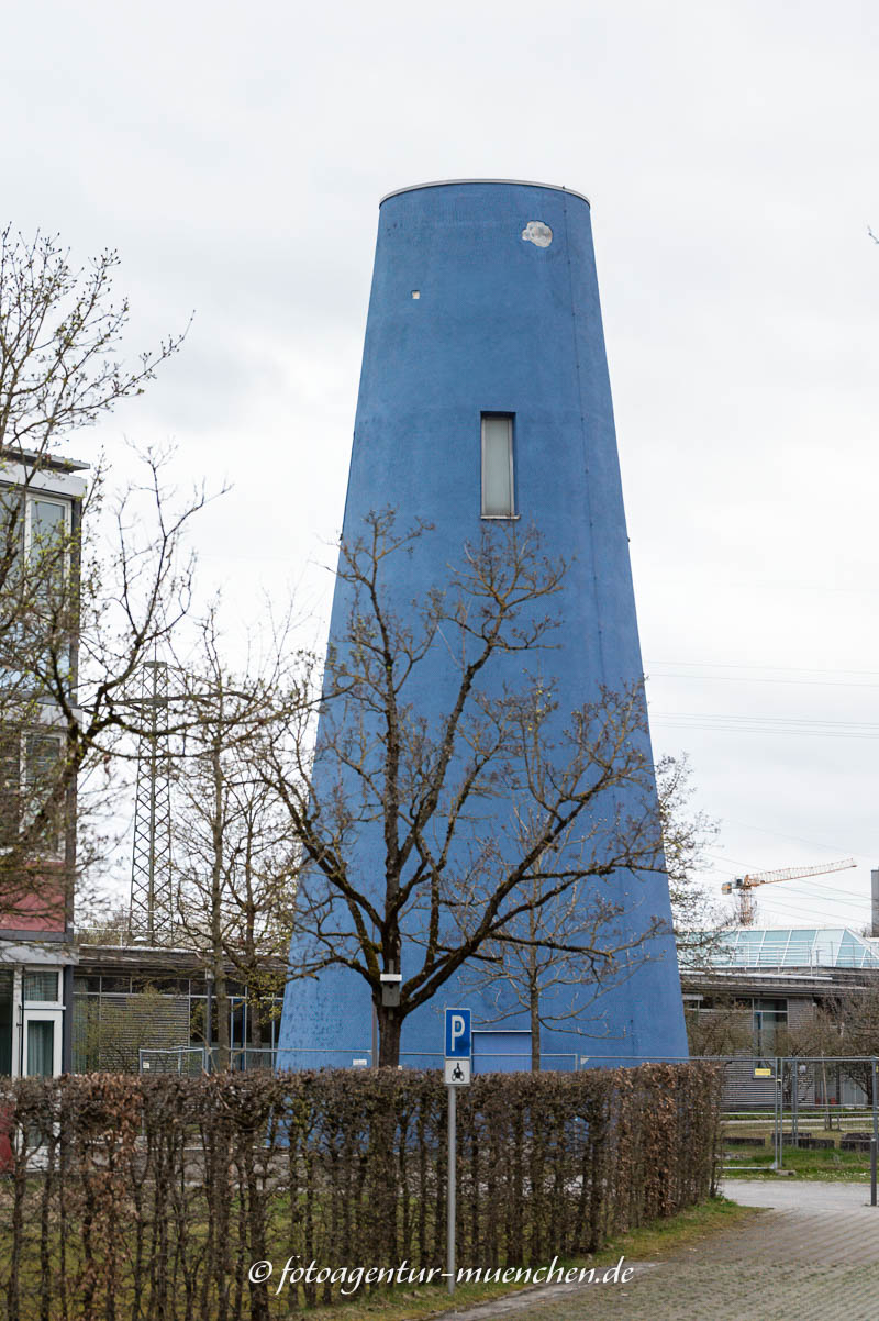 Blauer Pendeltrum - Rademacher Norbert – Denkmal/Kunstwerk in München