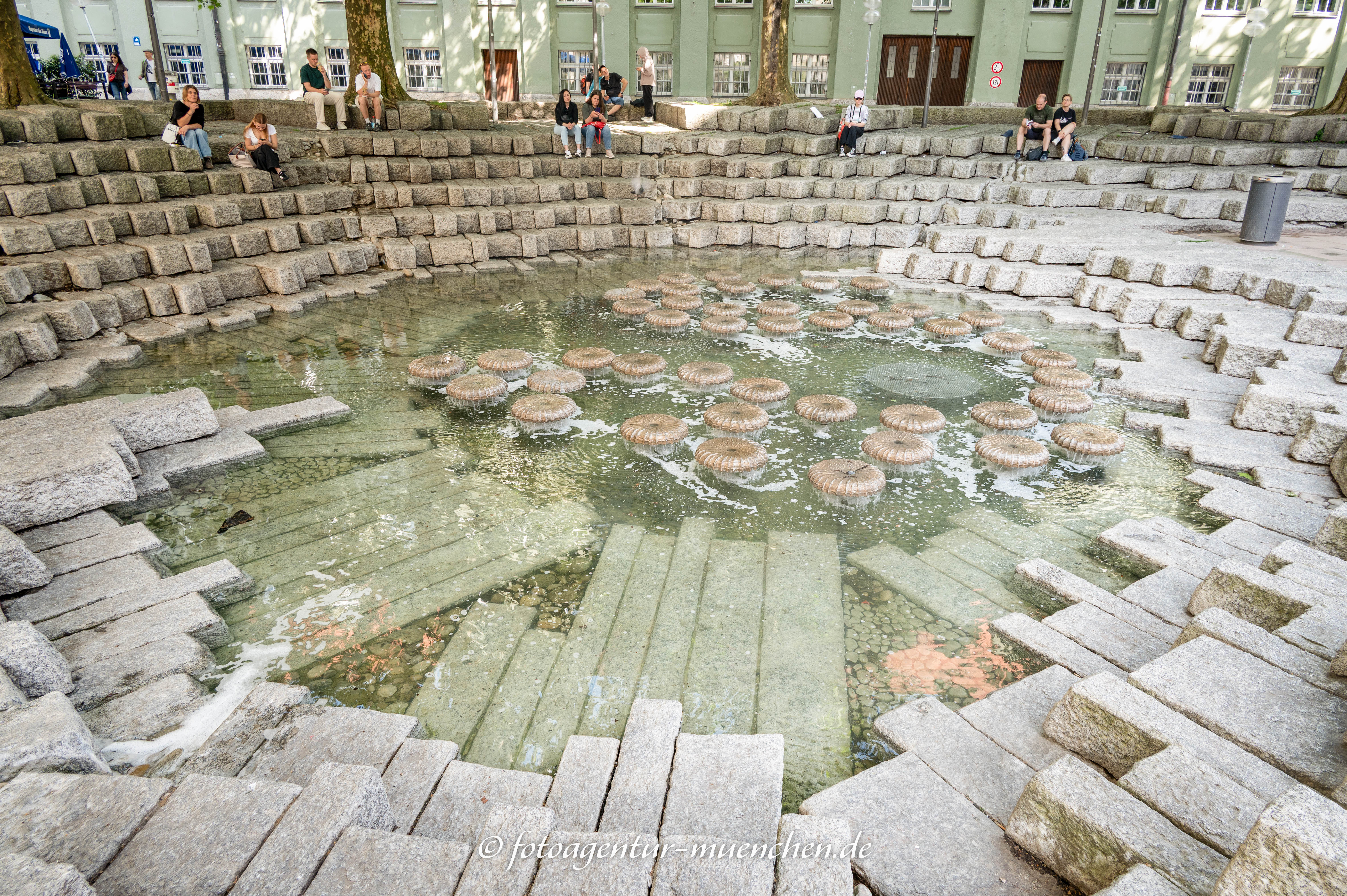 Wasserpilze-Brunnen