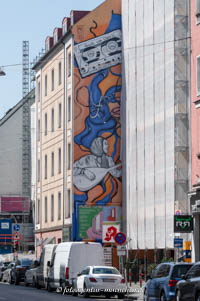 Mural - Grüße von Gleis 11