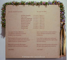 Gedenktafel - OEZ Attentat