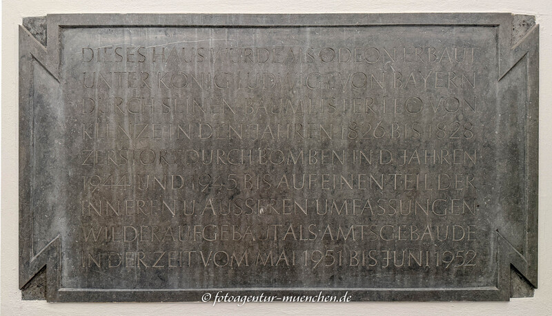 Gedenktafel - Odeon