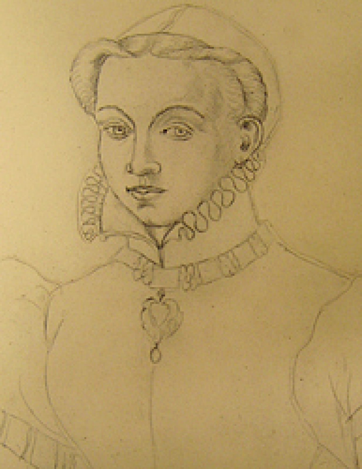 Porträt von Amalia