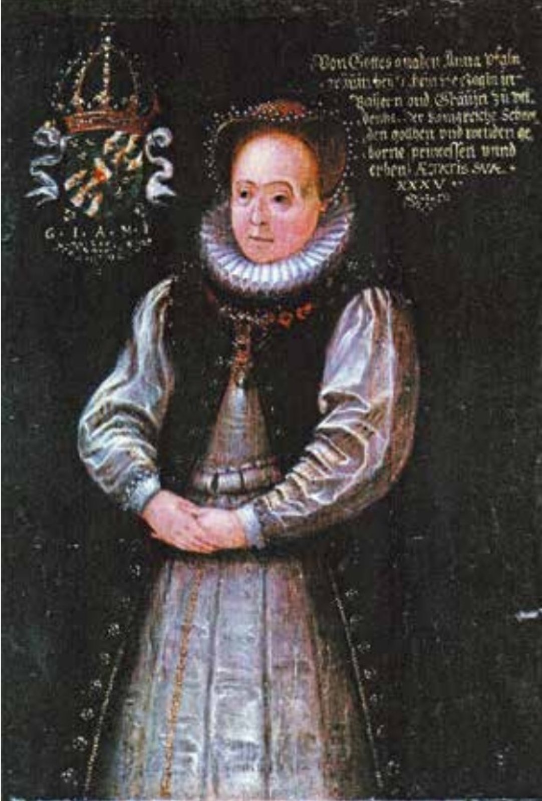 Porträt von Anna Gustavsdotter Wasa
