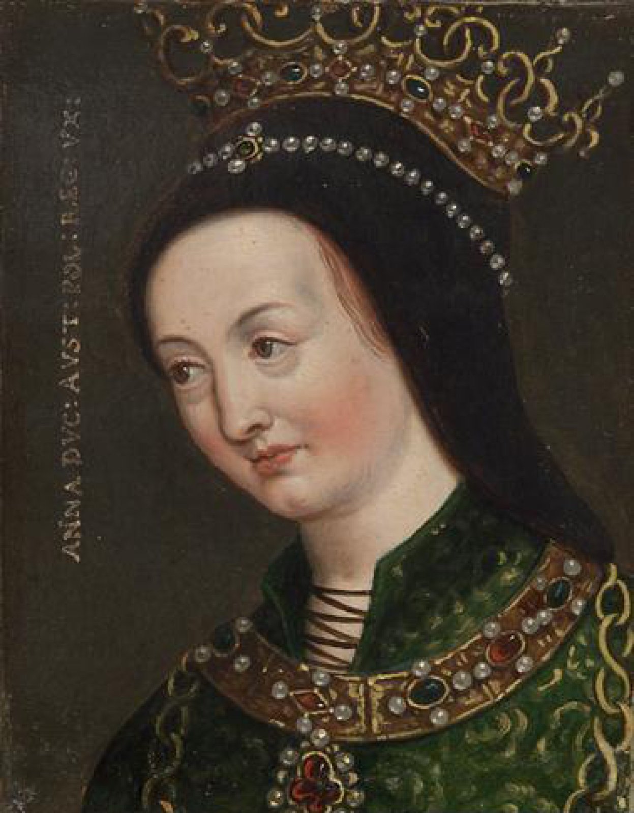 Porträt von Anna von Österreich (1318–1343)