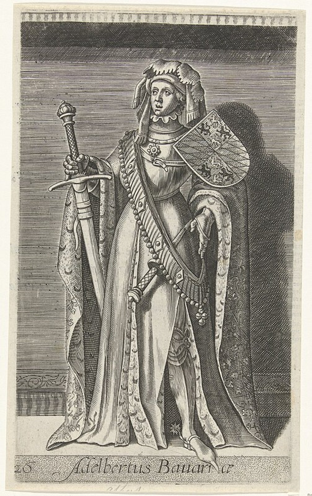 Porträt von Albrecht I.
