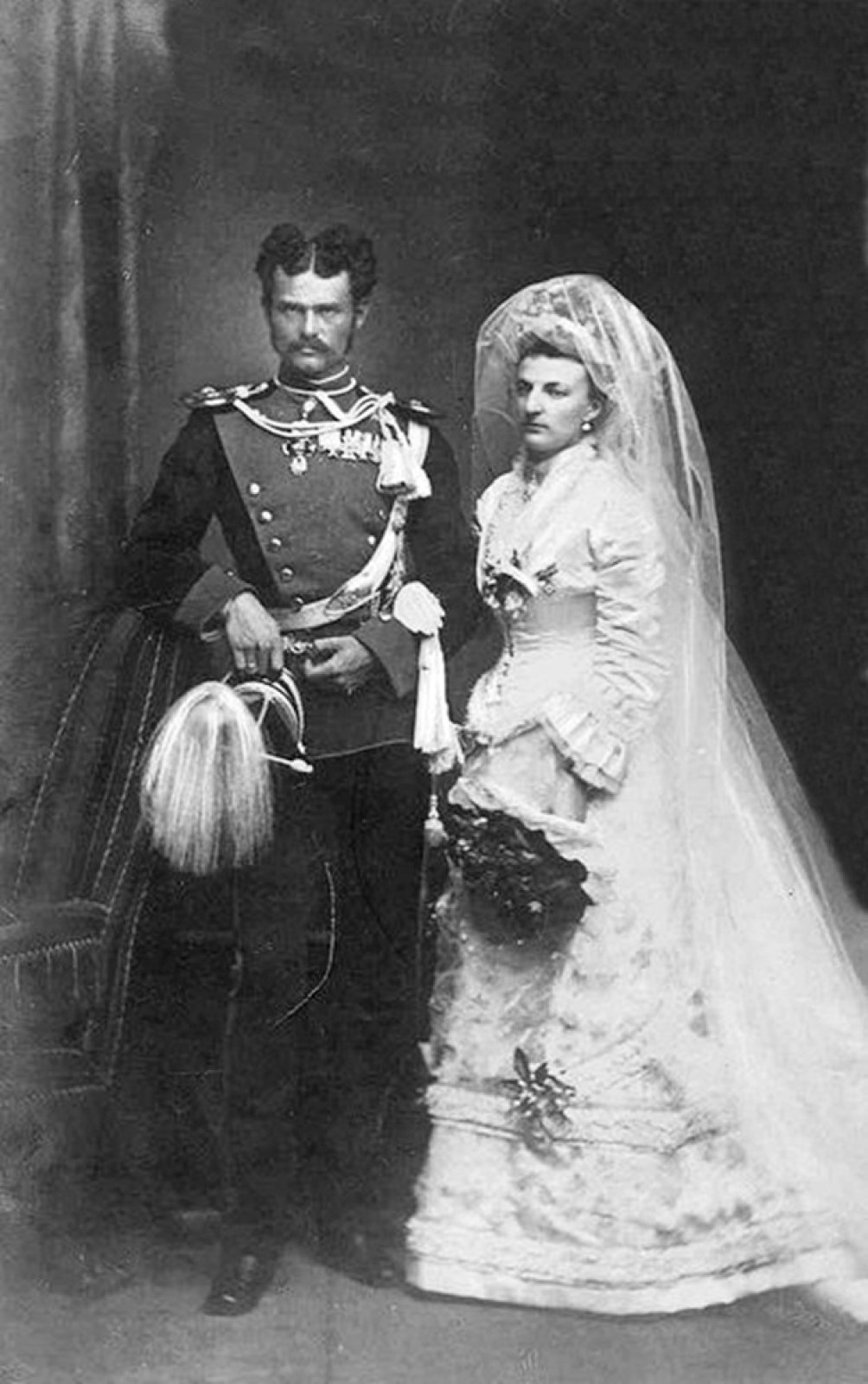 Porträt von Amalie von Sachsen-Coburg und Gotha