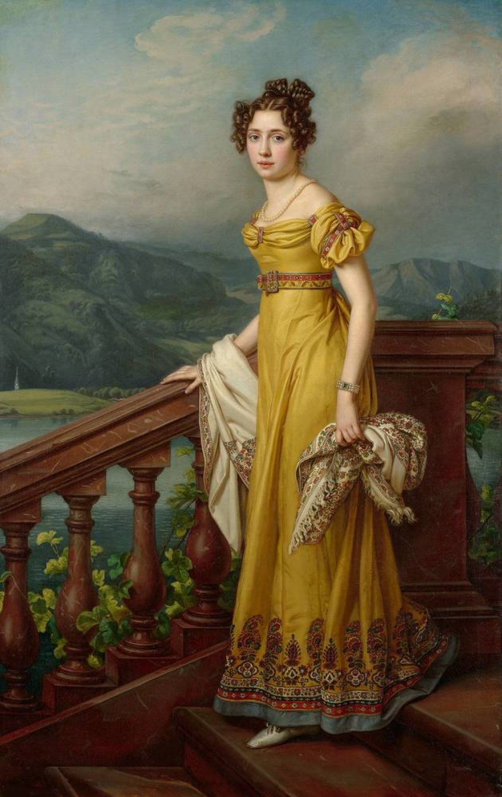 Porträt von Amalie Auguste von Bayern